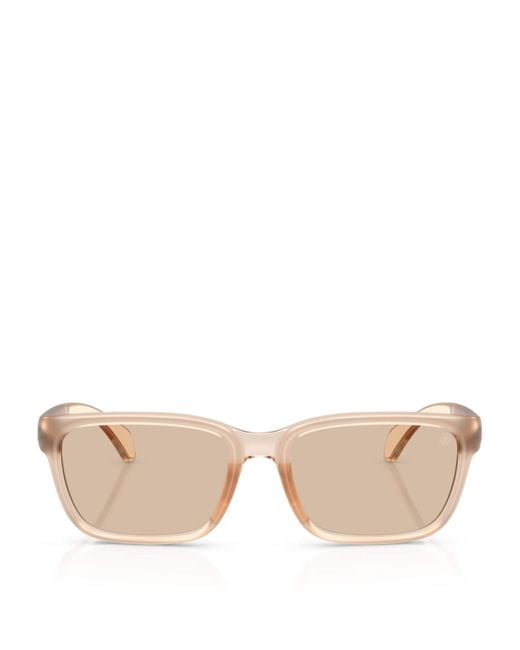 Moncler Pink Injected Slicka Me8002 Sunglasses