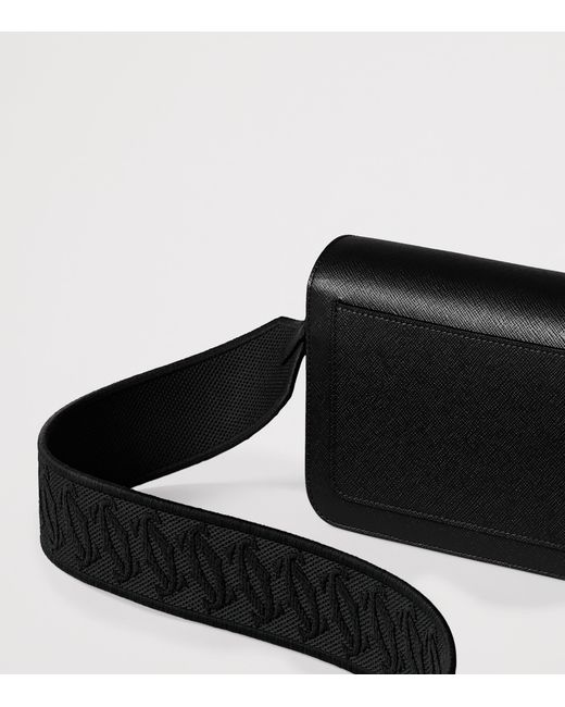 Cartier Black Leather C De East-West Shoulder Bag