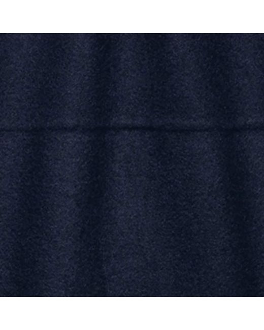 Prada Blue Wool-Cashmere Midi Skirt