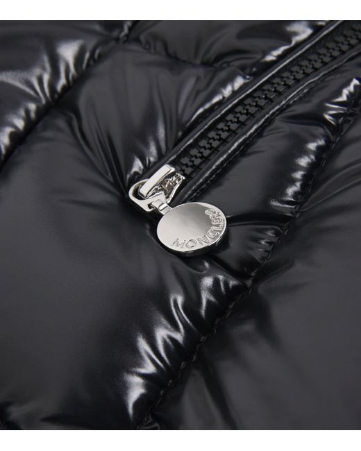 Moncler Black Down Hooded Barante Jacket