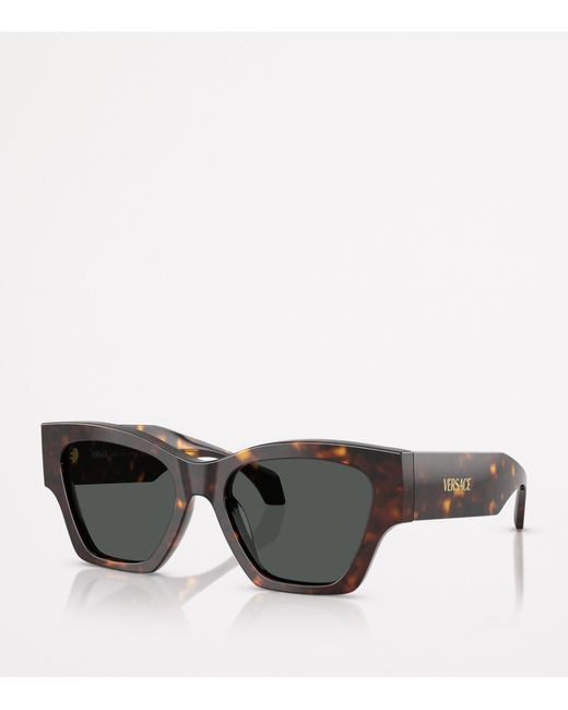 Versace Gray Square Sunglasses