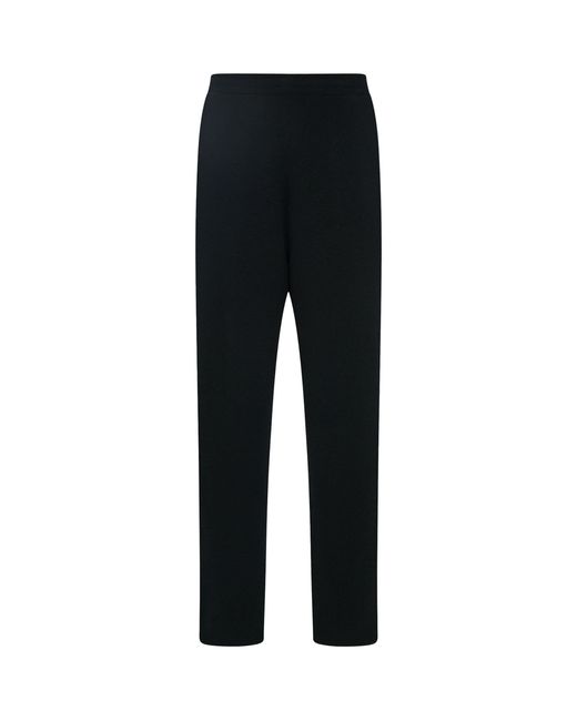 The Row Black Dahl Cashmere Sweatpants for men