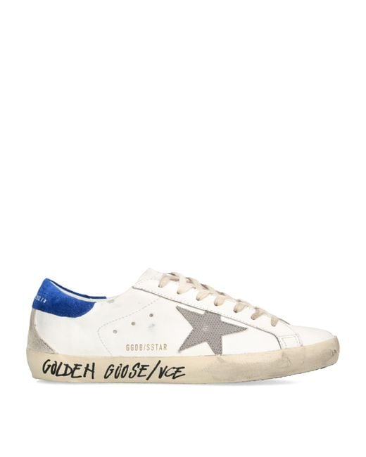 Golden Goose Deluxe Brand White Superstar Sneakers for men