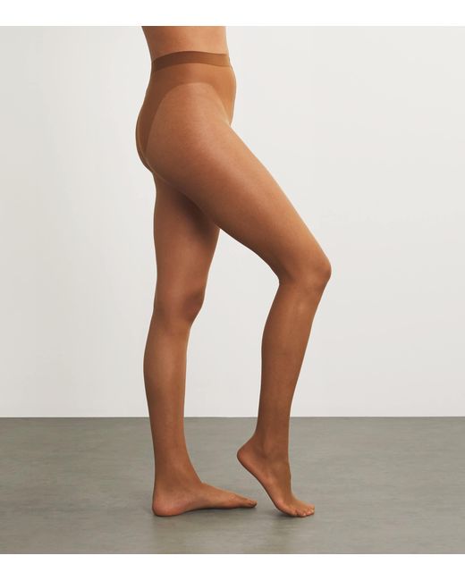 Wolford White Luxe 9 Tights