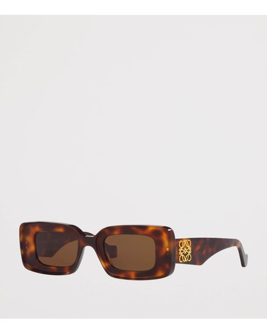 Loewe Brown Rectangular Sunglasses