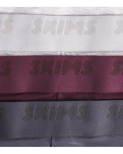 Skims Purple Stretch Briefs for men