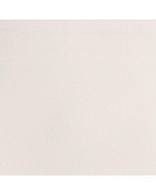 Eres White Deep-V Glamorous Swimsuit