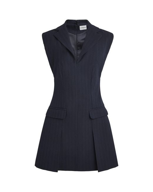 claudie pierlot pleated mini dress CLAUDIE PIERLOT Pleated Mini Dress