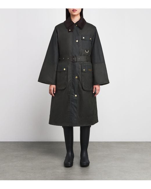 Barbour Black Milda Wax Jacket