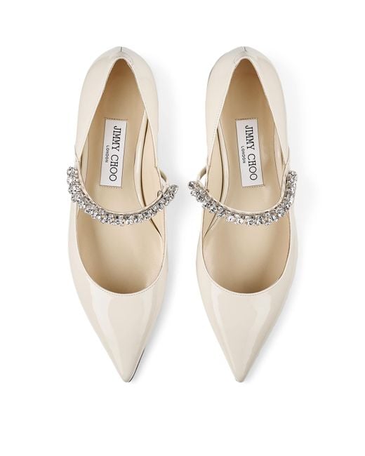 Jimmy Choo Natural Bing Pump Flat