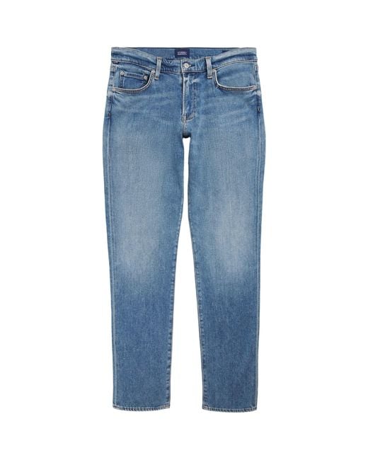 Citizens of Humanity Blue London Tapered Slim Jeans for men