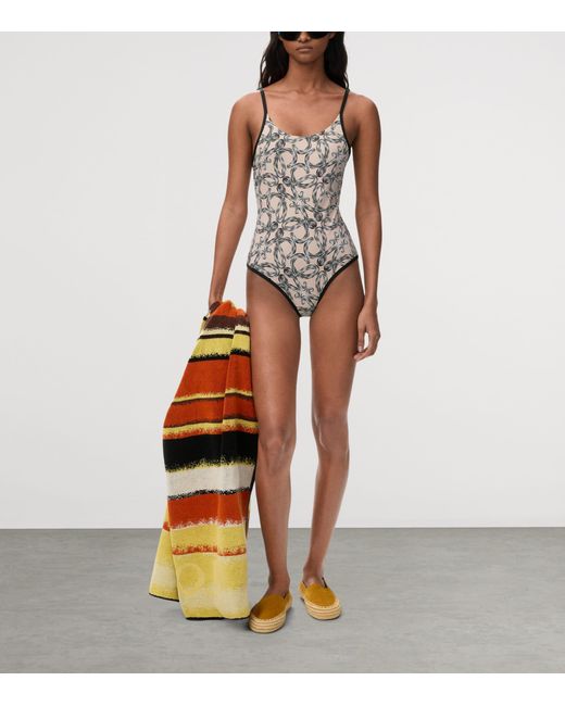 Loewe Natural X Paula's Ibiza Anagram Swimsuit