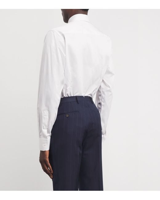 Eton of Sweden White Organic Cotton Elevated Contemporary-Fit Shirt for men