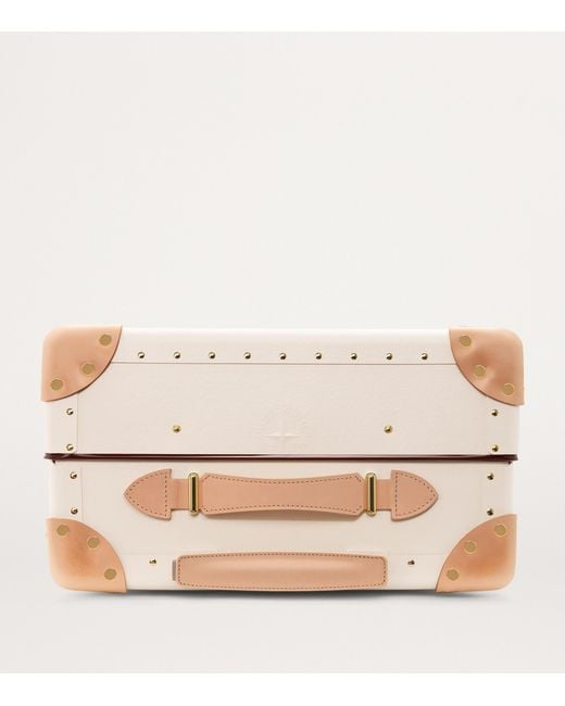 Globe-Trotter White Safari 4-Wheel Suitcase
