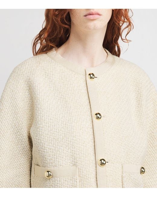 FRAME Natural The Trim Jacket