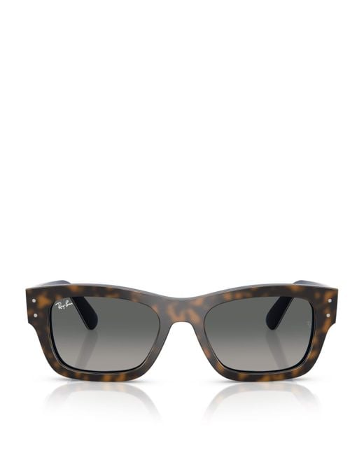 Ray-Ban Gray Acetate Joseph Sunglasses