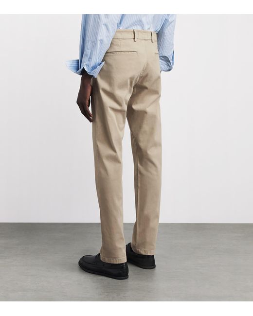 7 For All Mankind Natural Performance Sateen Chinos for men