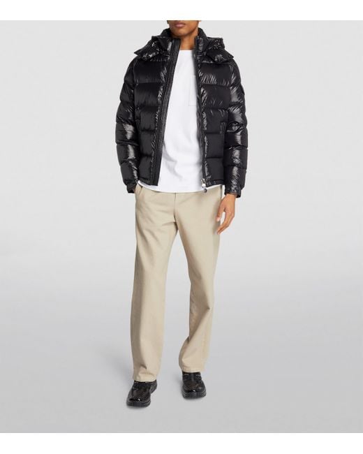 Moncler Black Maya Puffer Jacket for men