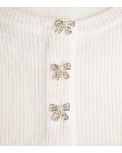 Maje White Wool Sweater