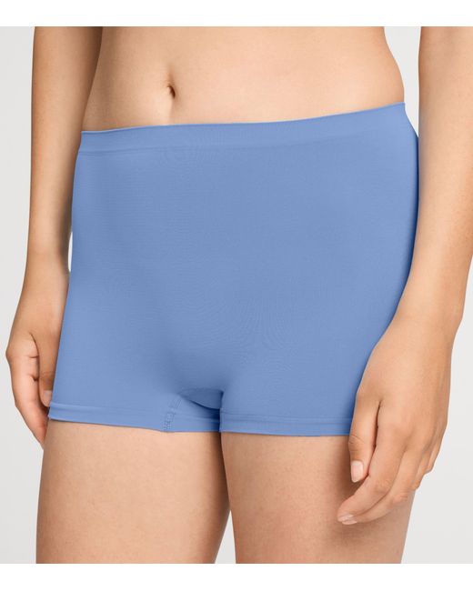 Hanro Blue Touch Feeling Boy Shorts