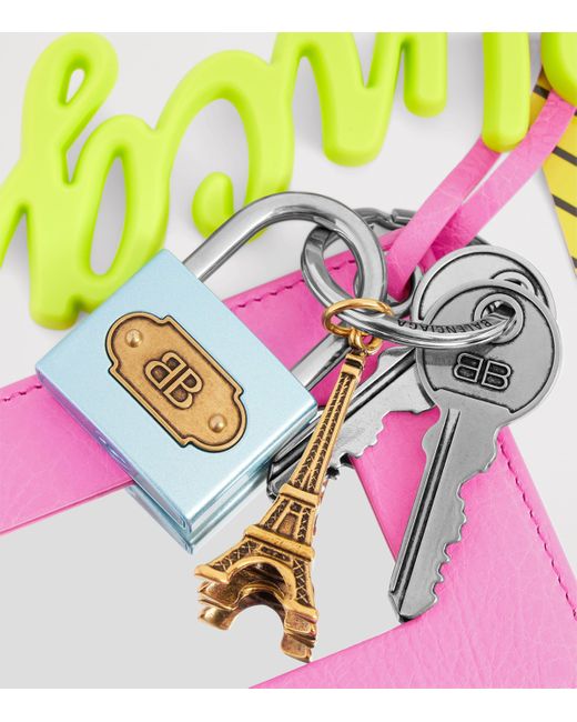 Balenciaga Pink Charm/Keychain Subway Mirror