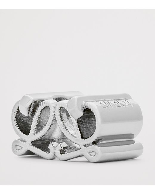Loewe Metallic Double L Dice Charm