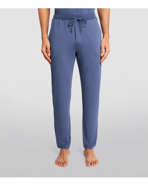 Hanro Blue Lounge Trousers for men