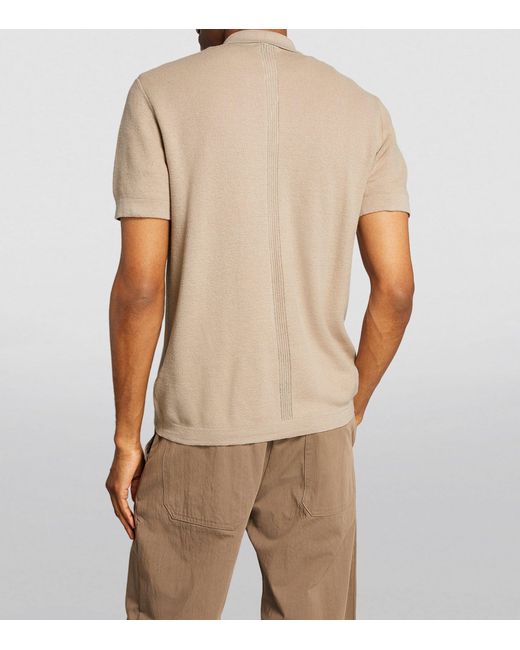 PAIGE Natural Knitted Mendez Shirt for men