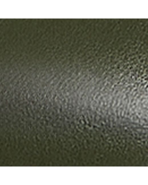 Bottega Veneta Green Leather Astaire Loafers