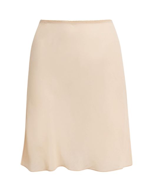 Doen Natural Mesh Mini Skirt
