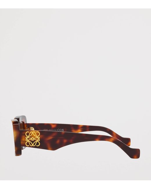 Loewe Brown Rectangular Sunglasses