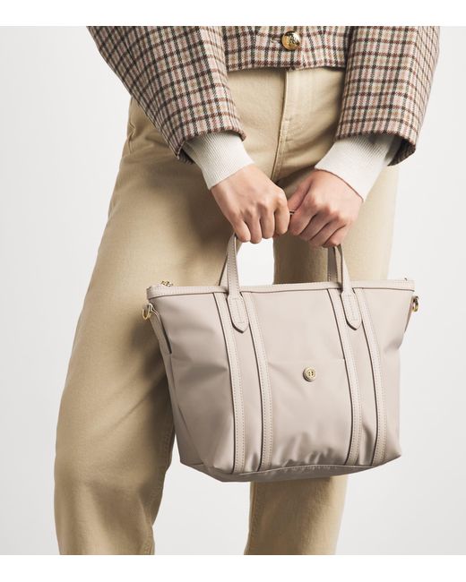 Harrods Natural Grab Nylon Jetsetter Tote Bag