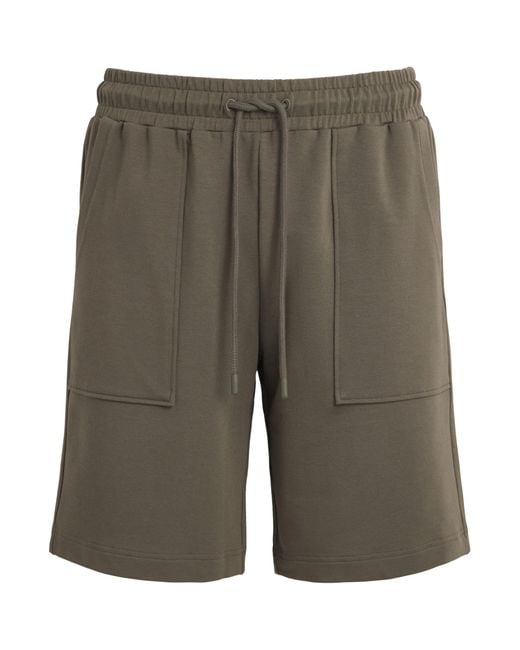 Zimmerli of Switzerland Gray Modal-Cotton Summer Lounge Shorts for men