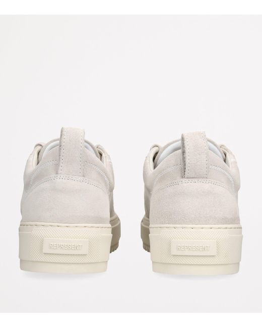 Represent Natural Suede Alpha 2.0 Sneakers for men