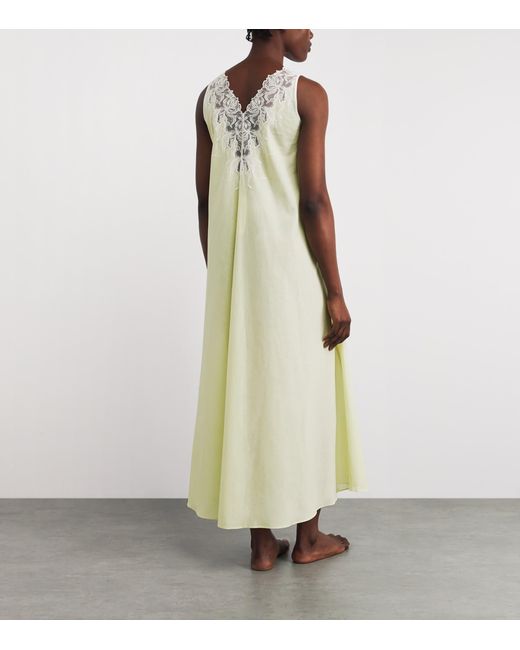 Bocan White Cotton Clariss Nightdress