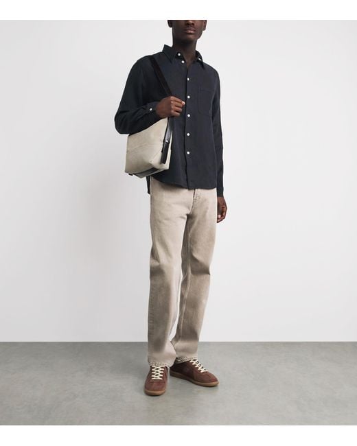 Citizens of Humanity Blue Linen Cairo Shirt for men