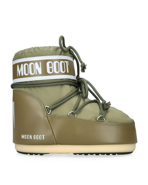 Moon Boot Green Icon 2 Low Ankle Boots