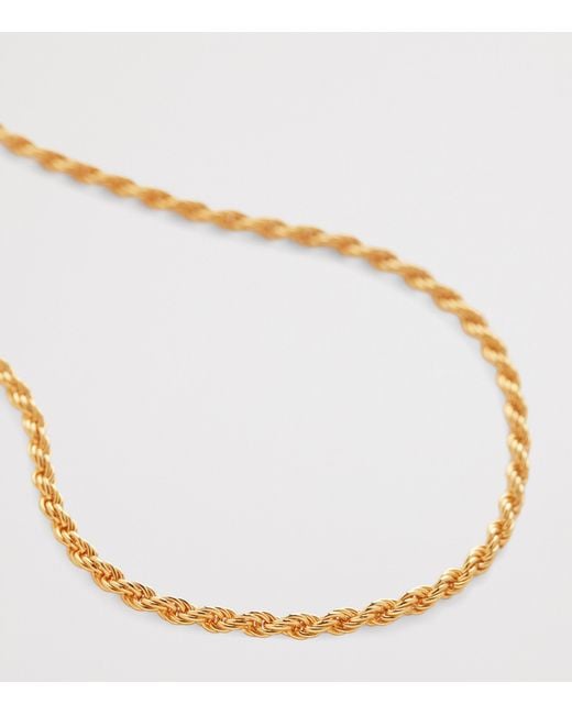 Monica Vinader Metallic Vermeil Alta Necklace