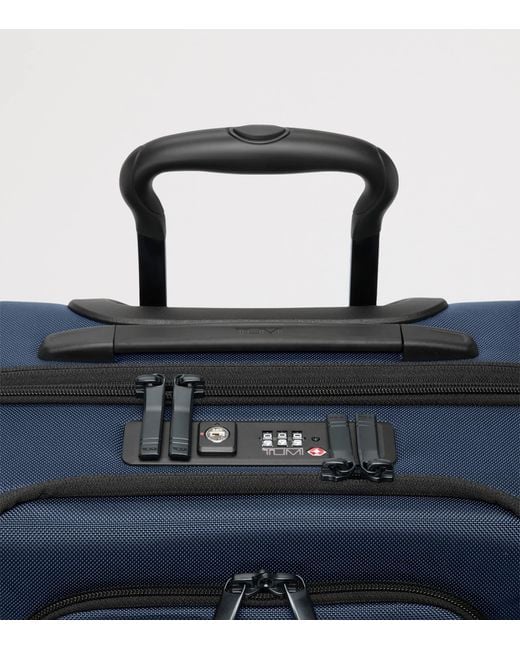 Tumi Blue Alpha 4 Large Dual Access Expandable Cabin Suitcase