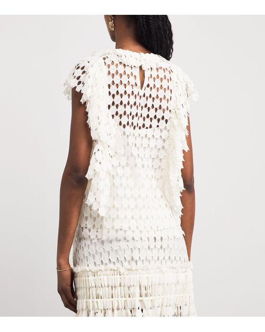 Ulla Johnson White Lace Daevy Blouse