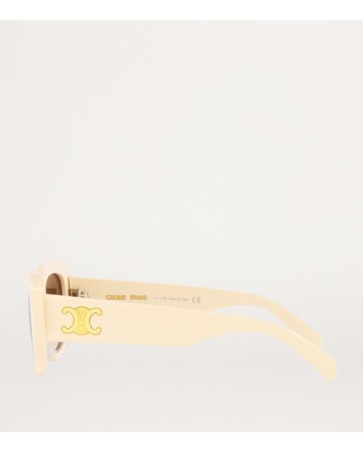 Céline Natural Rectangular Sunglasses