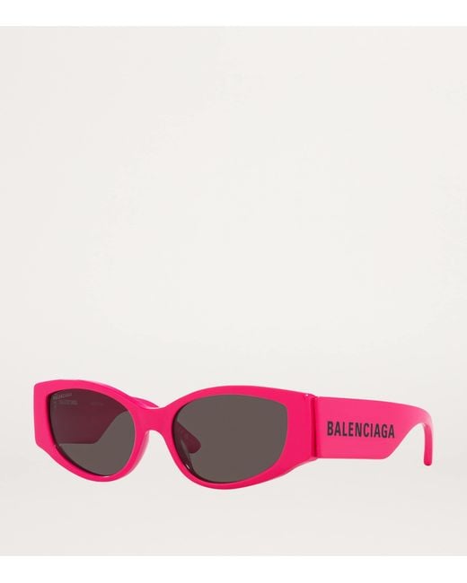 Balenciaga Pink Acetate 6E000281 Sunglasses