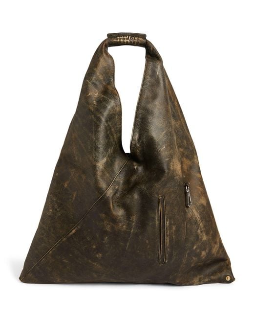 MM6 by Maison Martin Margiela Brown Camouflage Japanese Tote Bag for men