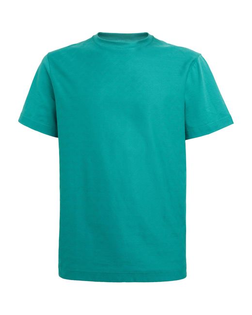 Missoni Blue Tonal Zigzag T-shirt for men