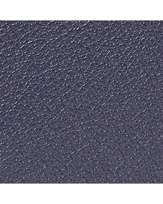 Ettinger Blue Leather Capra Passport Case for men