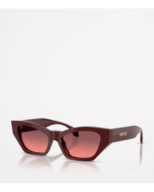 Versace Pink Cat Eye Sunglasses