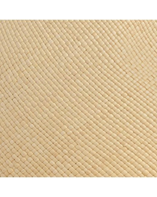 Dunhill Natural Straw Trilby Hat for men