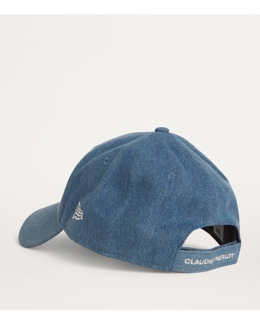 Claudie Pierlot Blue X New Era Denim Baseball Cap