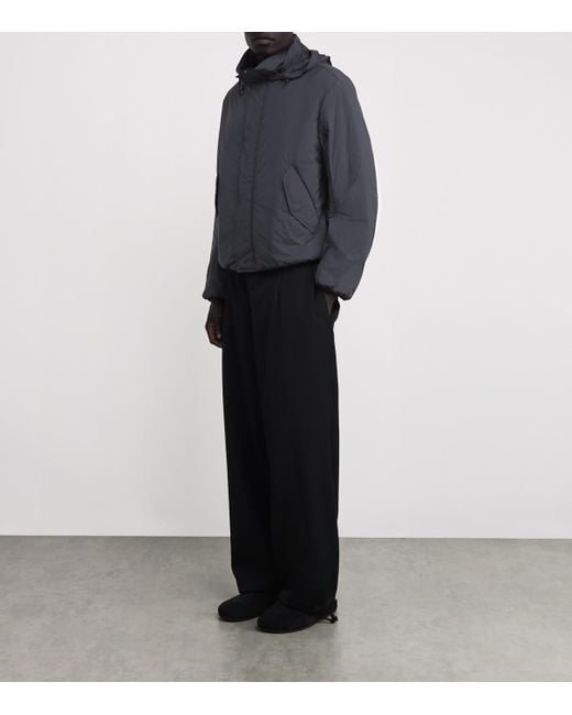 The Row Blue Lucius Down-Padded Jacket for men