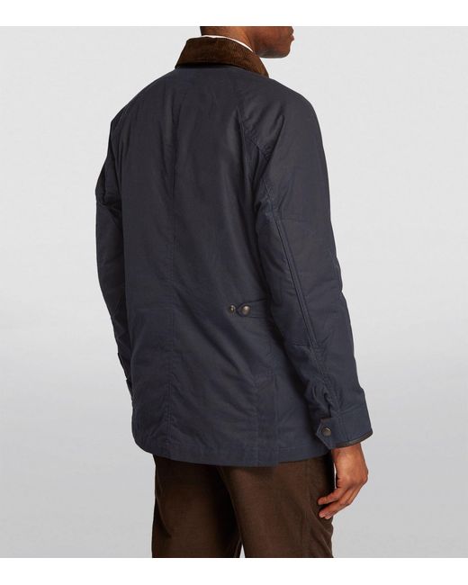 Polo Ralph Lauren Blue Waxed Cotton Jacket for men
